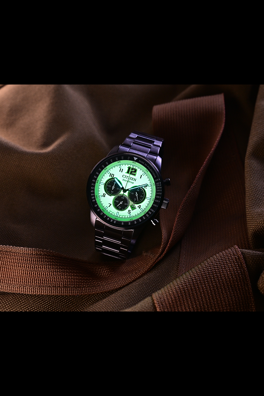 Eco Drive Chronograph Luminous Watch CA4507-84X