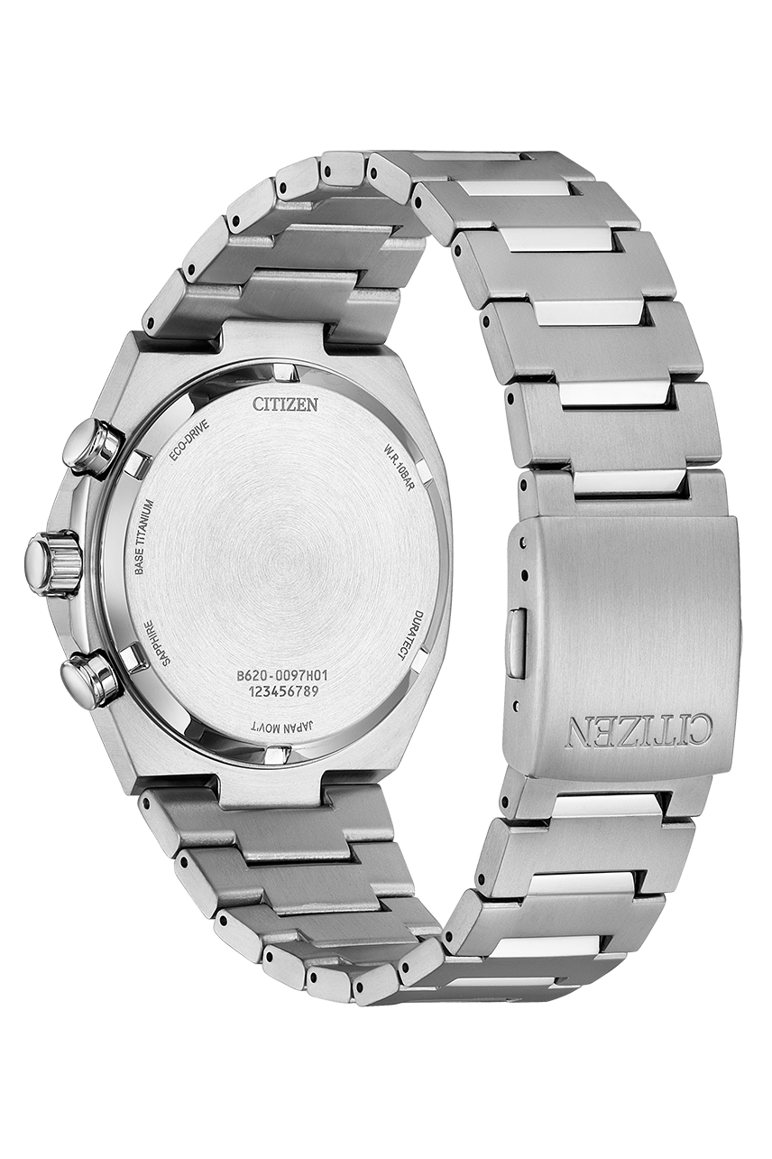 Zenshin Eco-Drive Chronograph Super Titanium Watch CA4610-85A