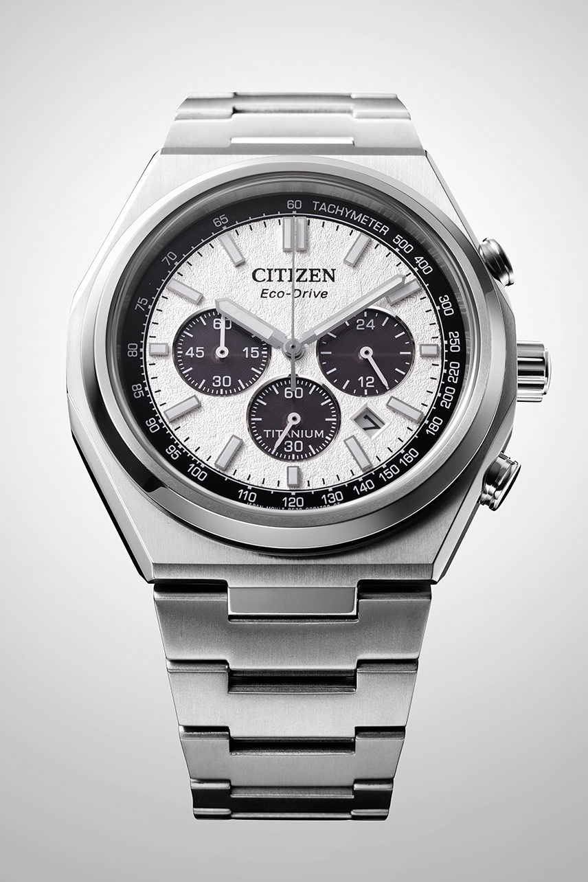 Zenshin Eco-Drive Chronograph Super Titanium Watch CA4610-85A