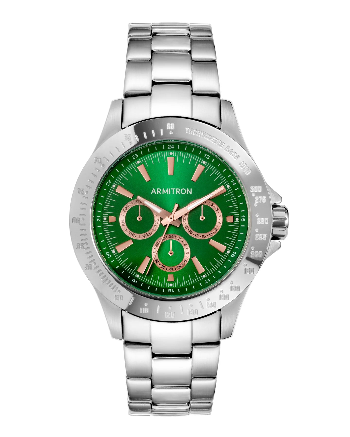 Armitron Men's Silver Tone Chronograph Watch (20-4904GRSV)