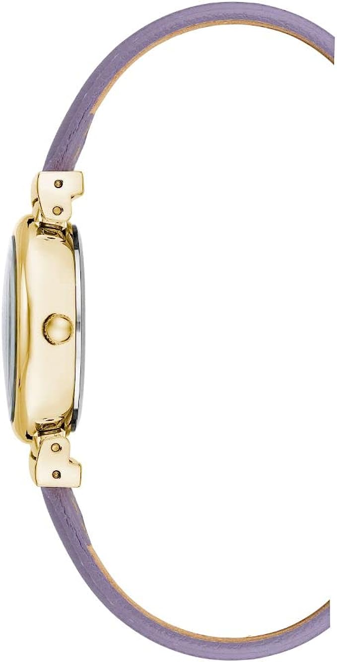 Women's Leather Strap Watch AK/2246CRLV