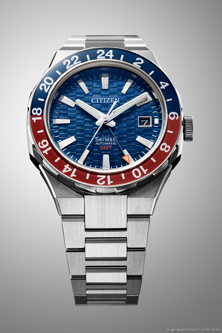 Series 8 800 Mechanical GMT Navy Dial Watch NB6030-59L