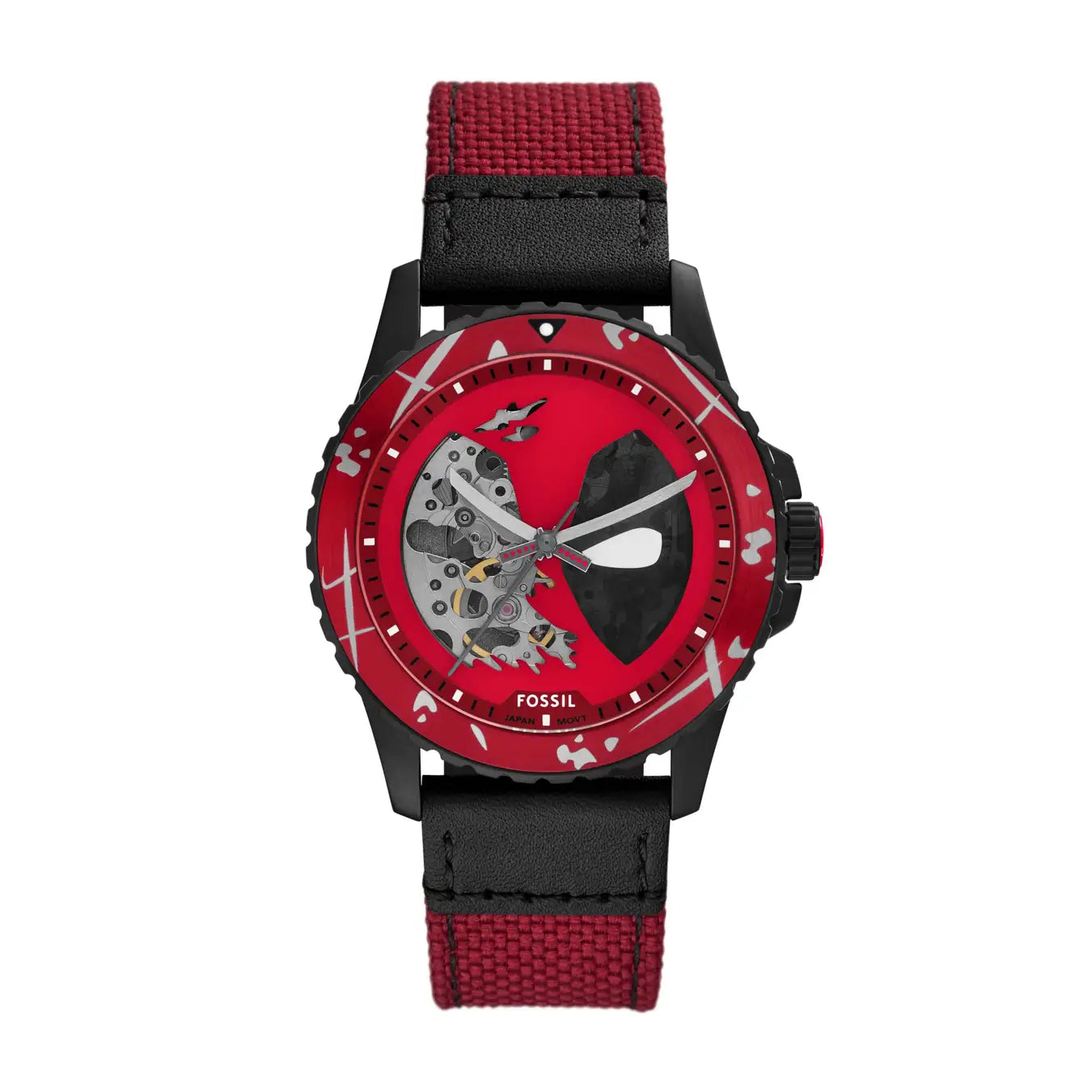 Marvel Fossil Limited Edition Deadpool Automatic Watch – Timekeeper