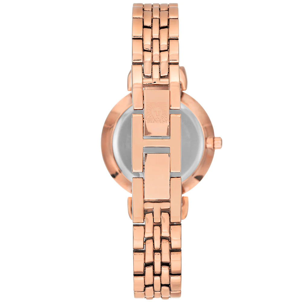 Rose Gold Stainless Steel Women's Watch AK/2158RGRG