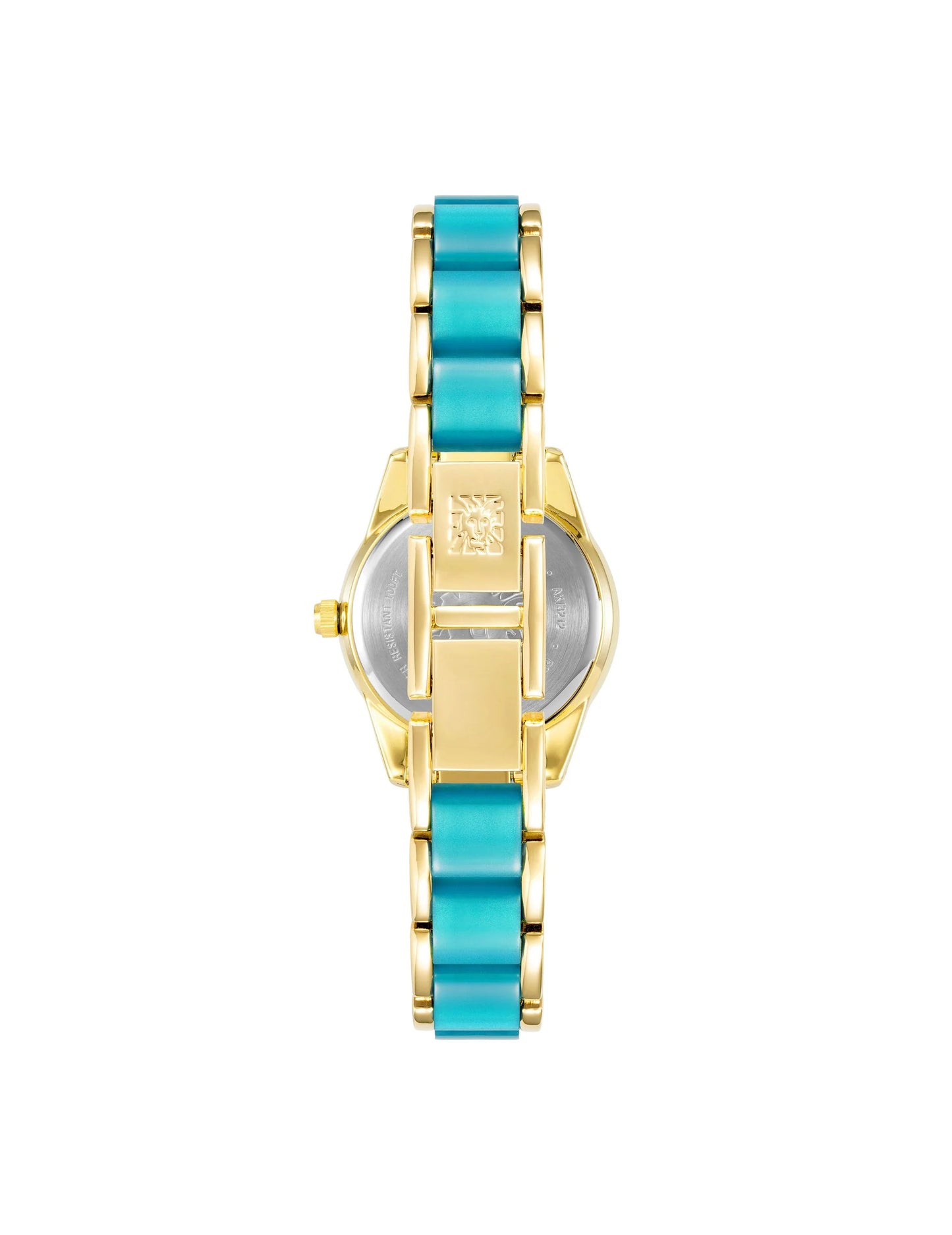 Pearlescent Resin Link Bracelet Watch AK/3212TEGB