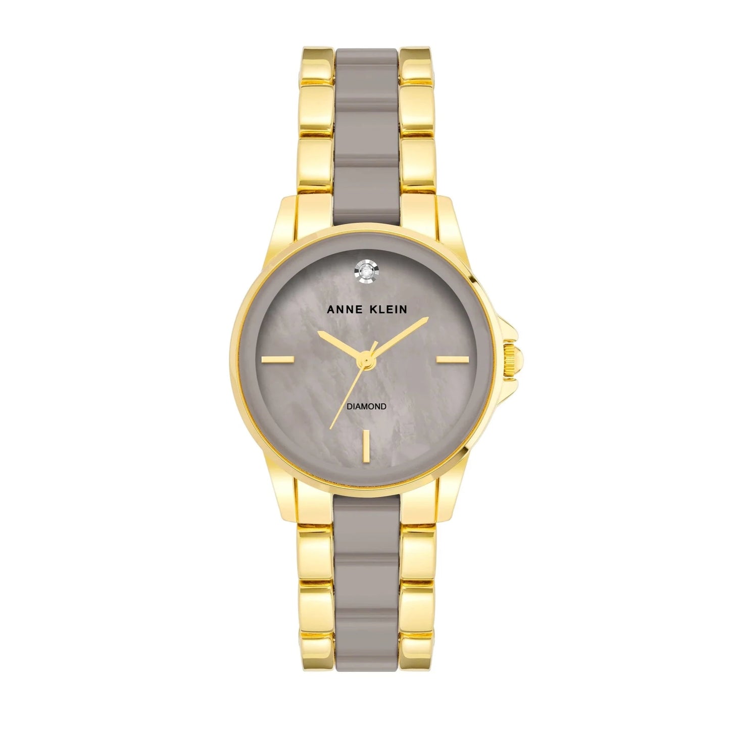 Diamond Accented Ceramic Bracelet Watch AK/4118TPGB