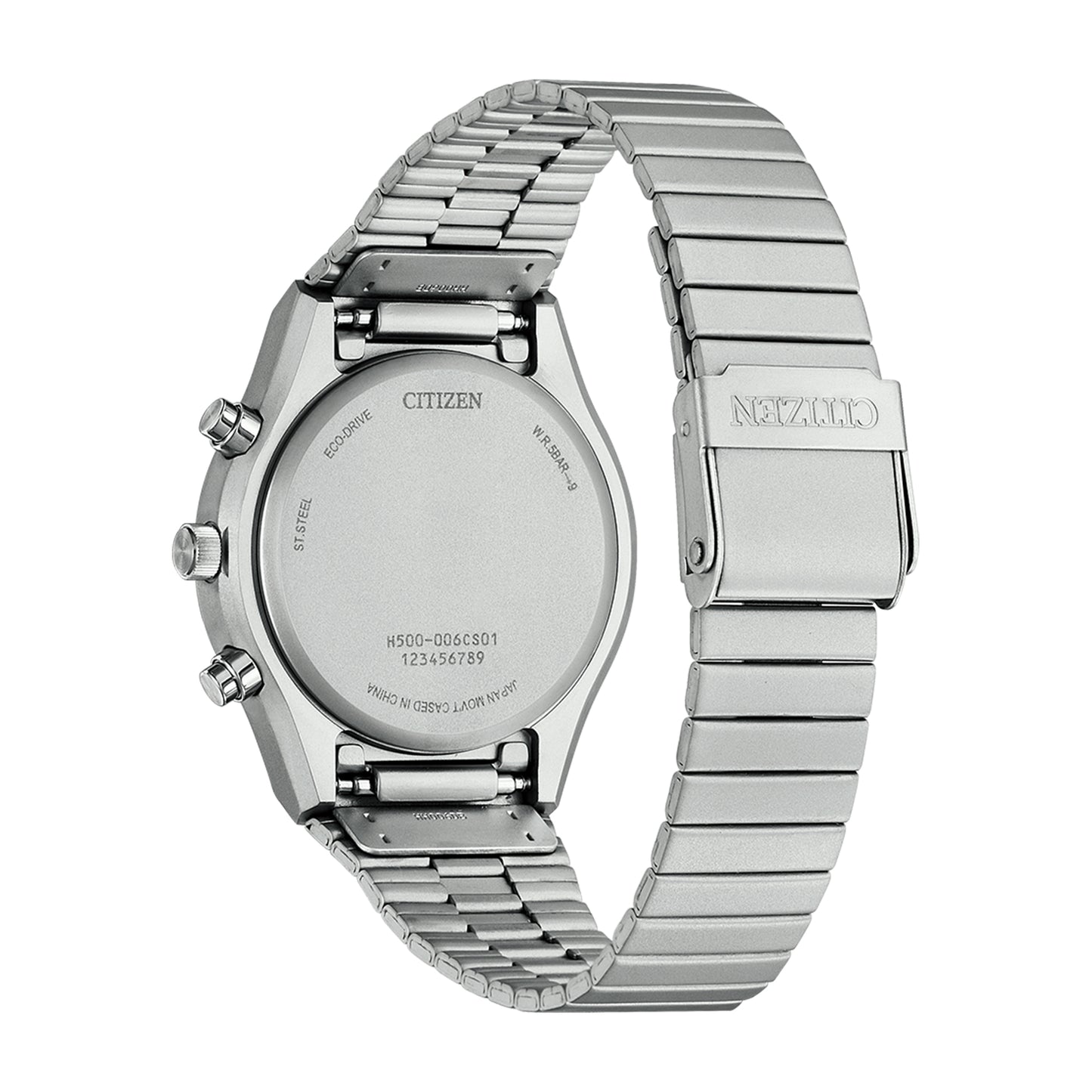 Record Label Eco Drive Chronograph Watch AT2541-54A