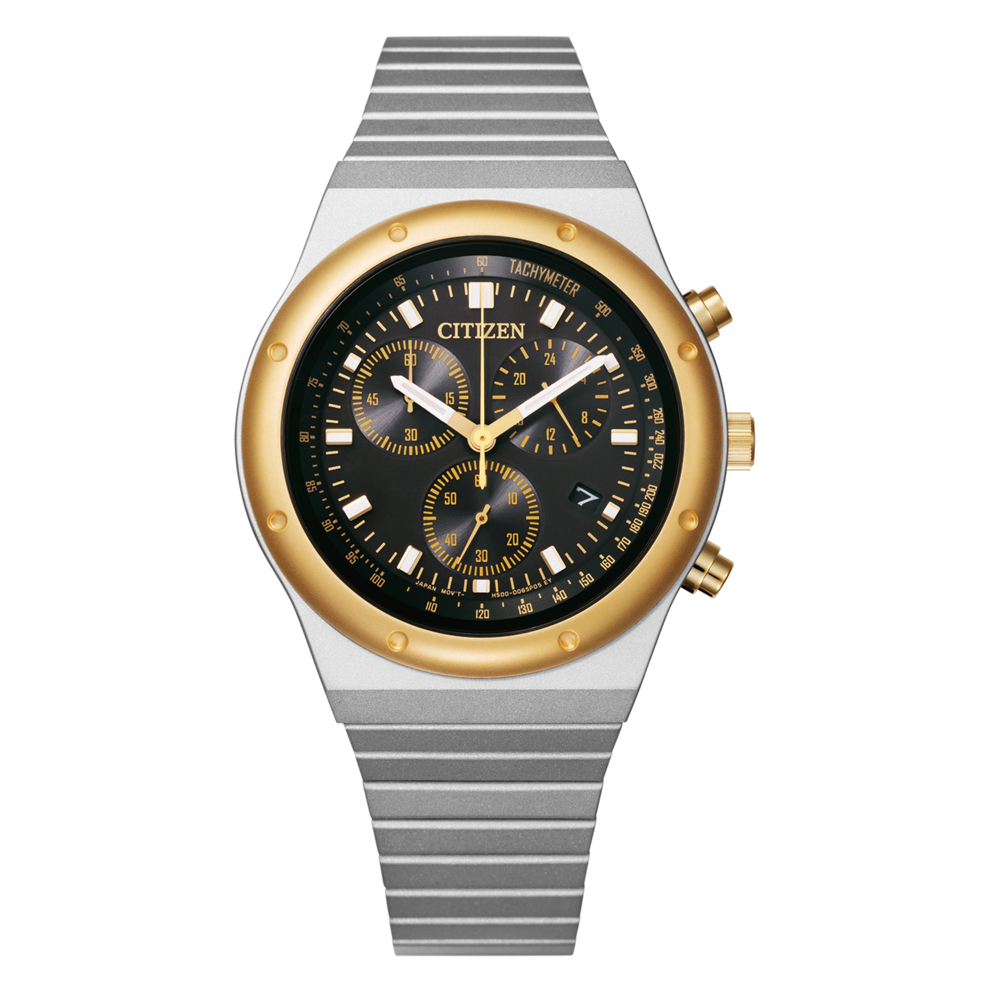 Eco-Drive Chronograph Gents Watch AT2544-64E – Timekeeper