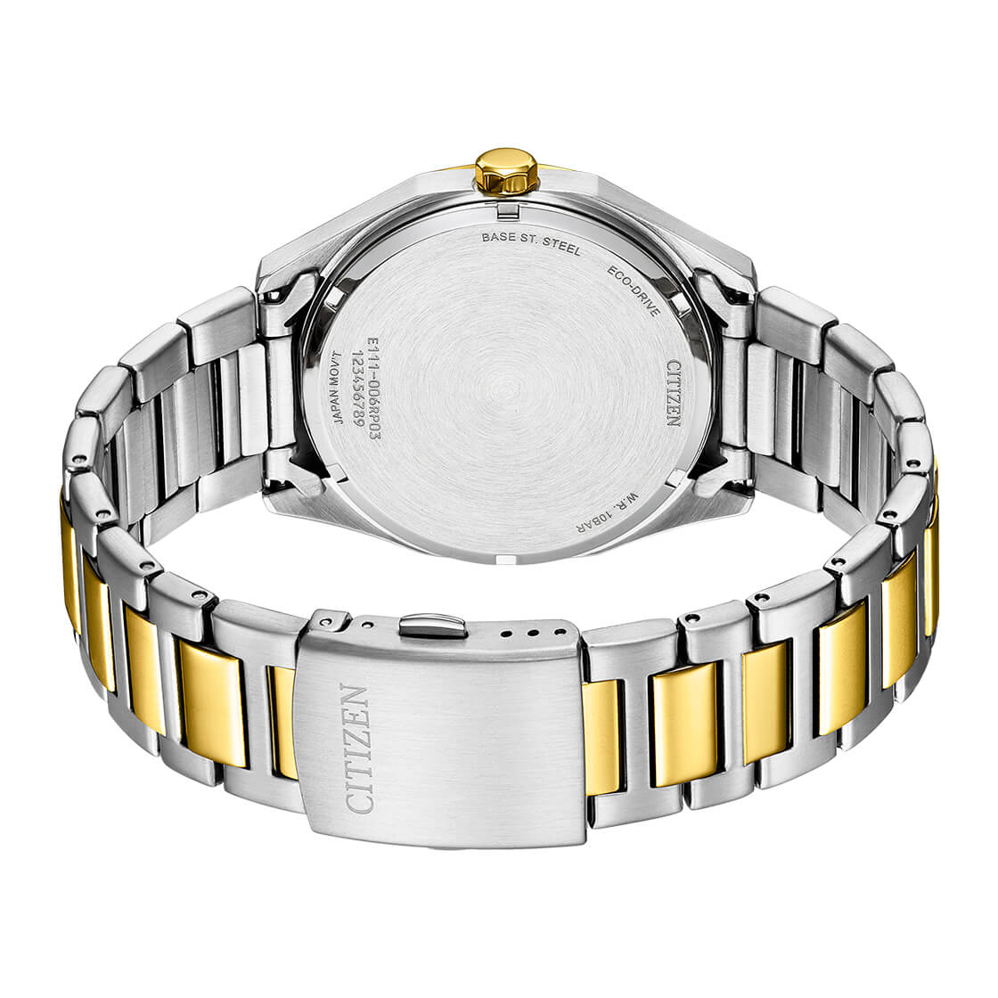 Eco Drive Two-Tone Gents Watch BM7604-80E