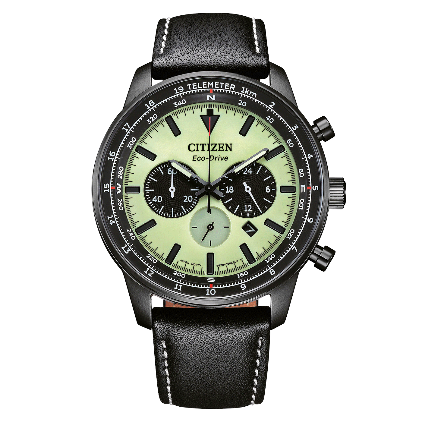 Eco Drive Chronograph Luminous Watch CA4505-21X