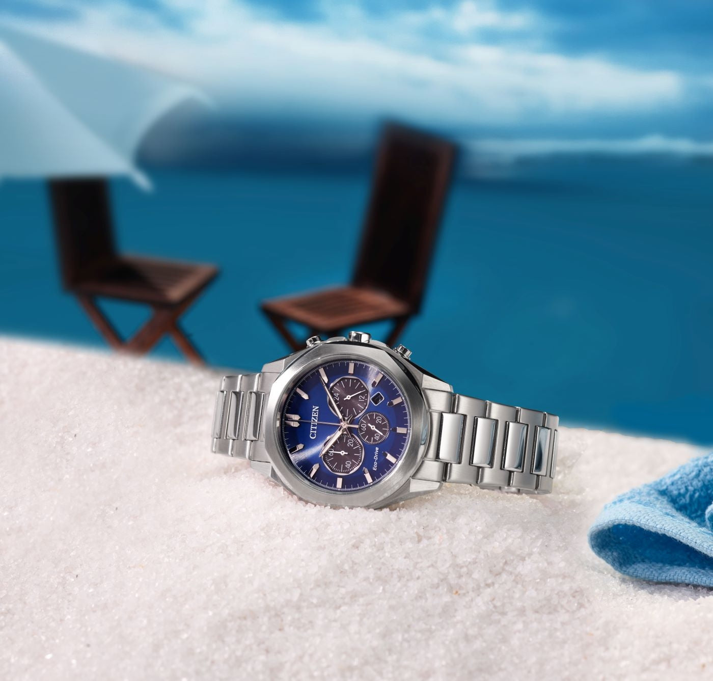 Eco-Drive Chronograph Watch CA4590-81L