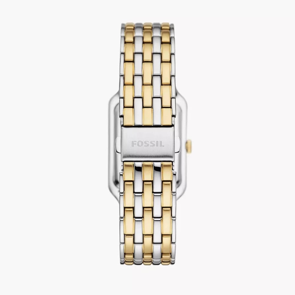 Raquel Three-Hand Date Two-Tone Stainless Steel Watch