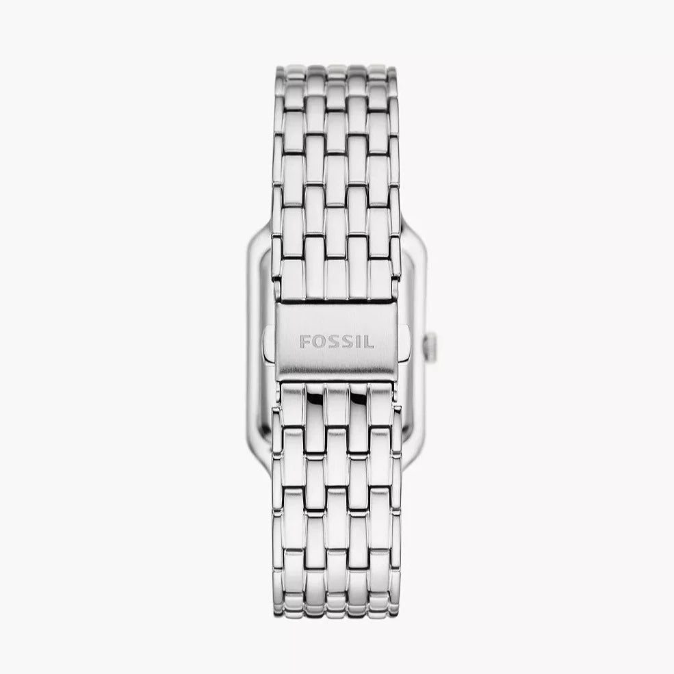 Raquel Three-Hand Date Stainless Steel Watch