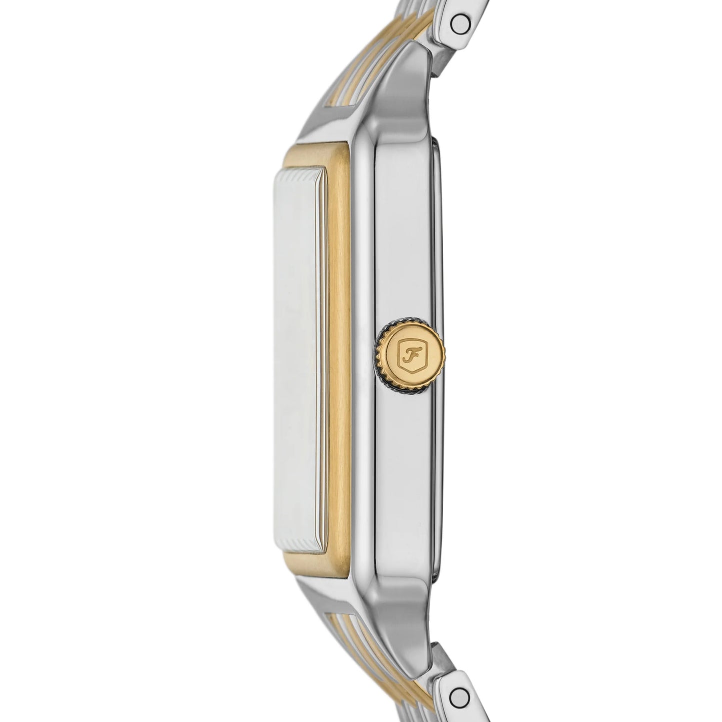 Raquel Three-Hand Date Two-Tone Stainless Steel Watch