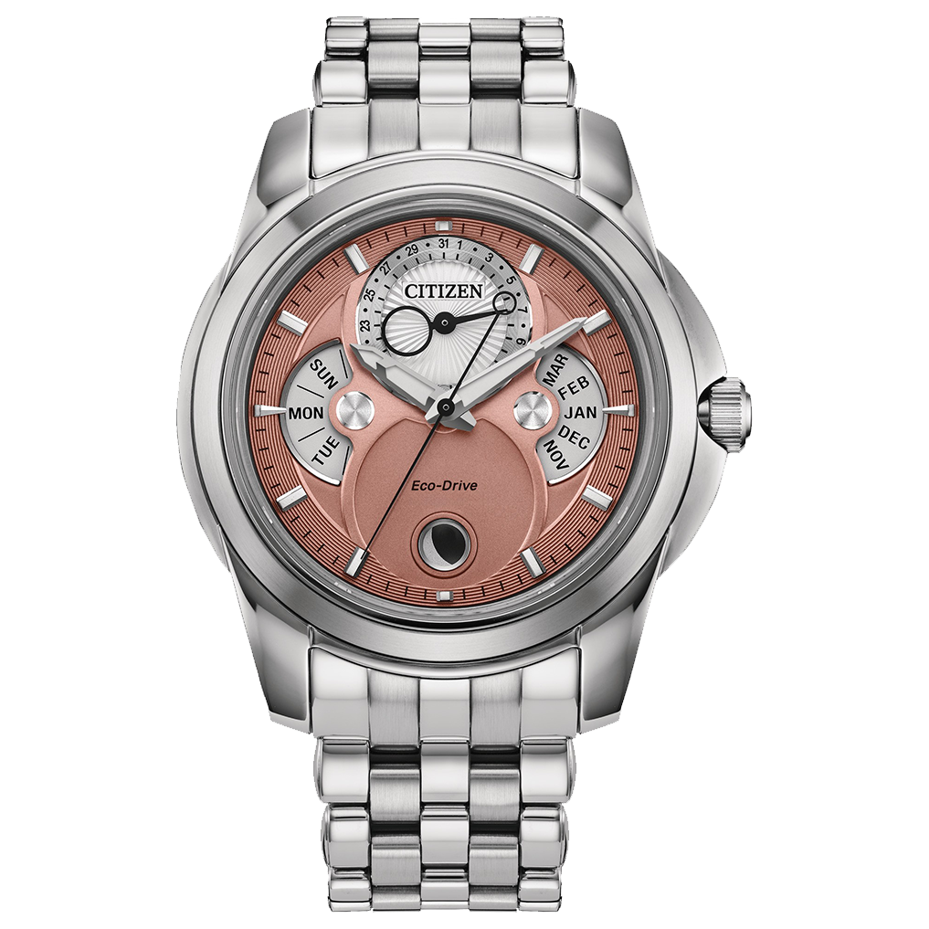 Calendrier Moon Phase Eco Drive Watch BU0080-52X