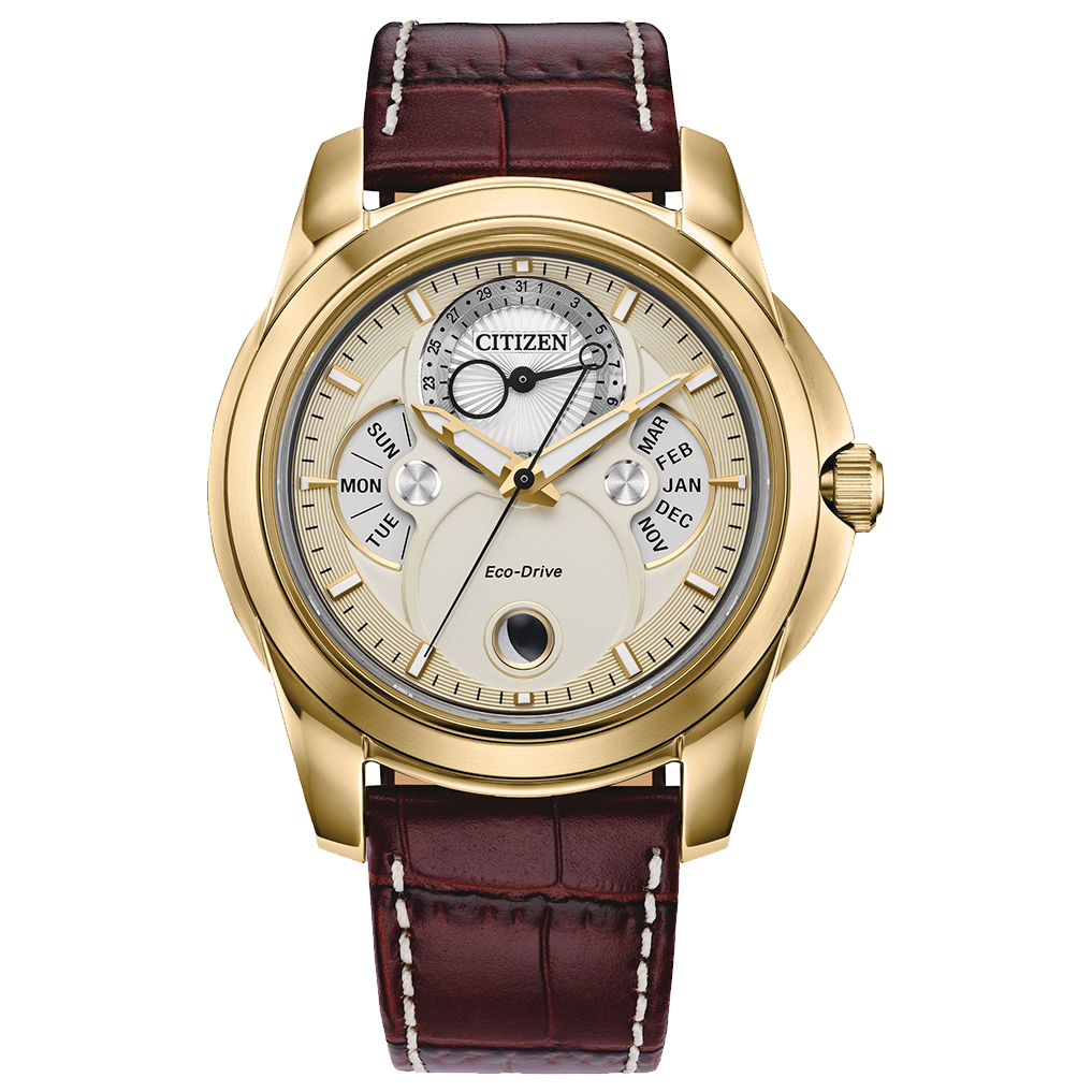Calendrier Moon Phase Eco Drive Watch BU0082-06P
