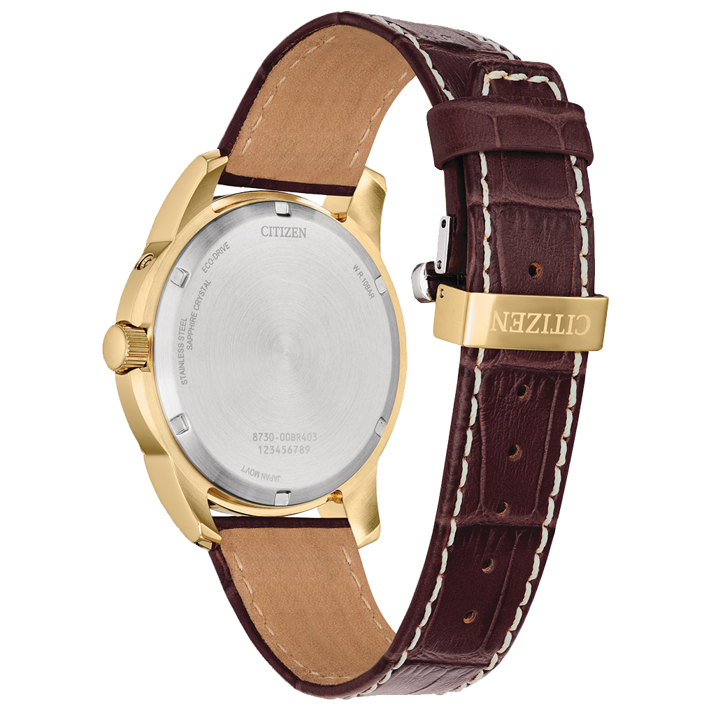 Calendrier Moon Phase Eco Drive Watch BU0082-06P