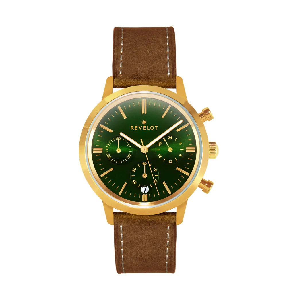 R4 Chrono Women Classic Metallic Green/Gold/Gold