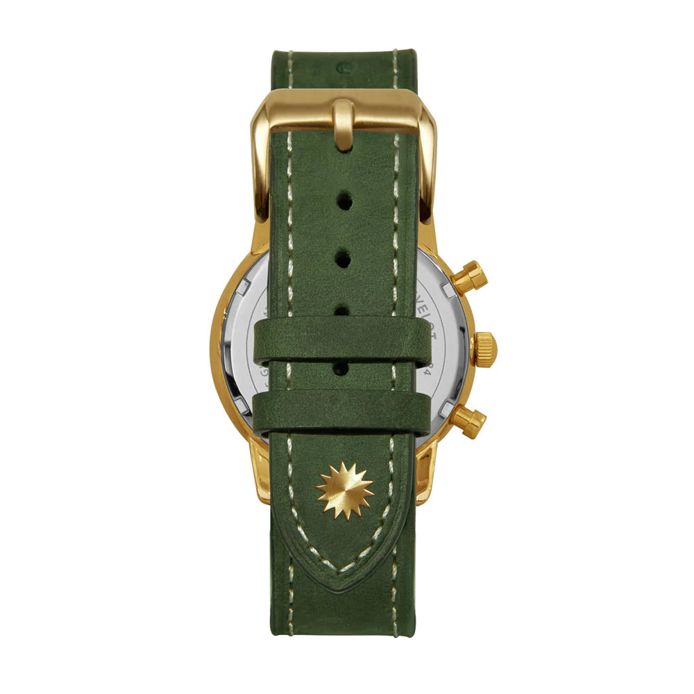 R4 Chrono Women Classic Metallic Green/Gold/Gold