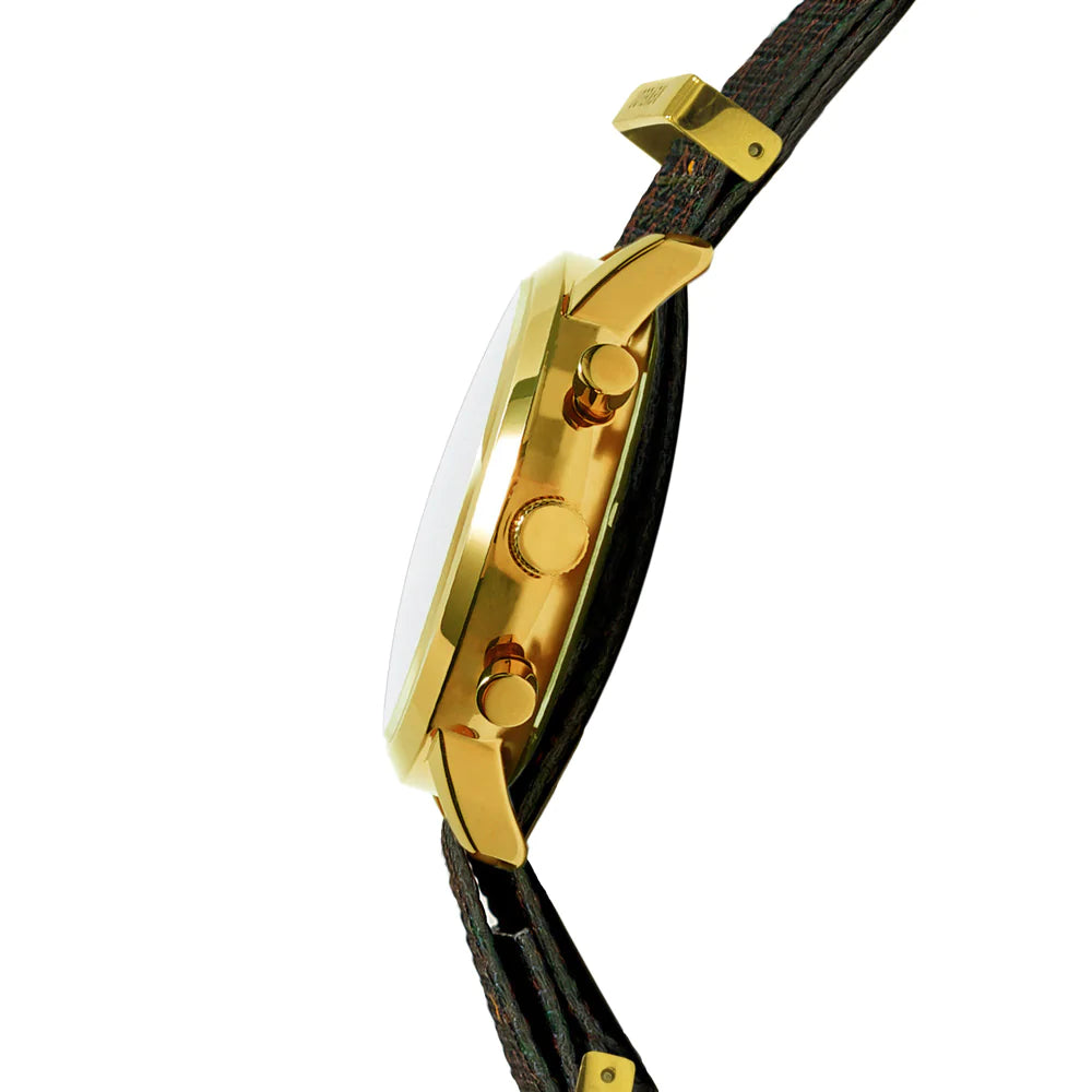 R4 Chrono Women Classic Metallic Green/Gold/Gold