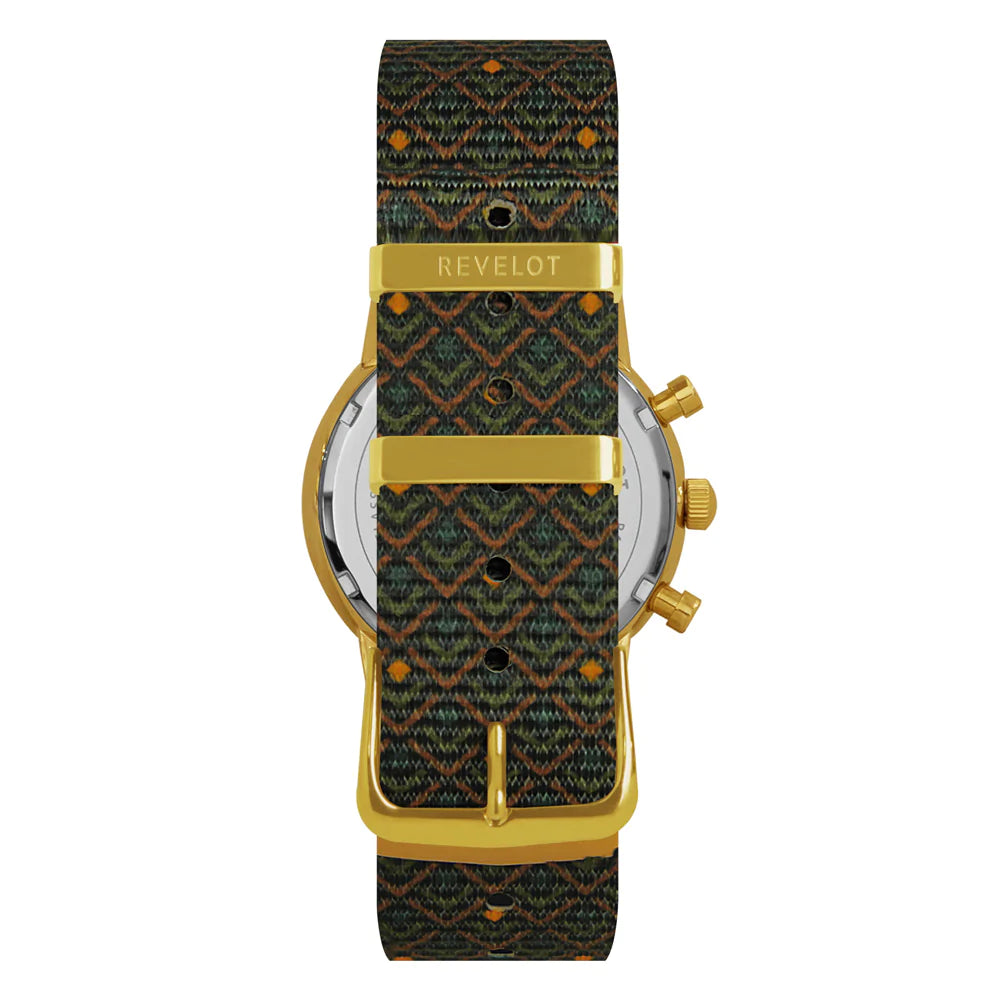 R4 Chrono Women Classic Metallic Green/Gold/Gold