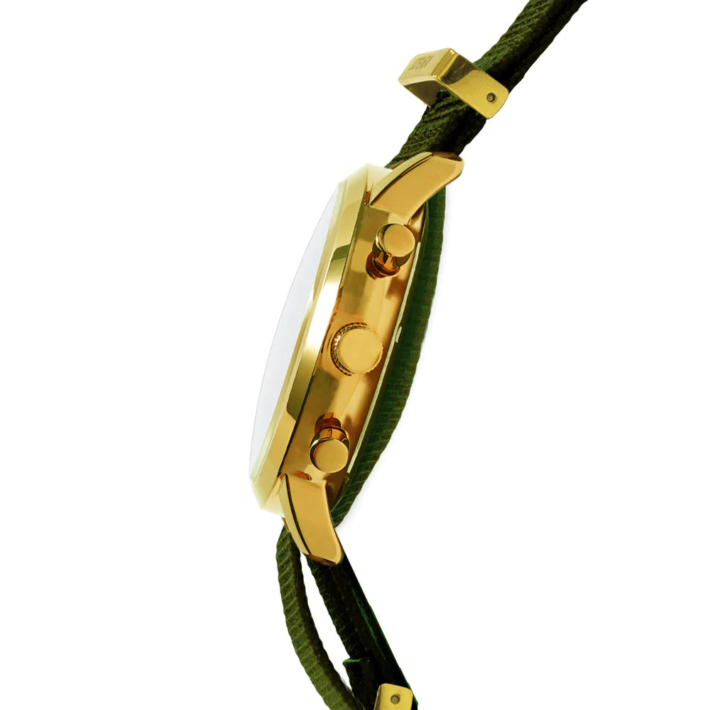 R4 Chrono Women Classic Metallic Green/Gold/Gold