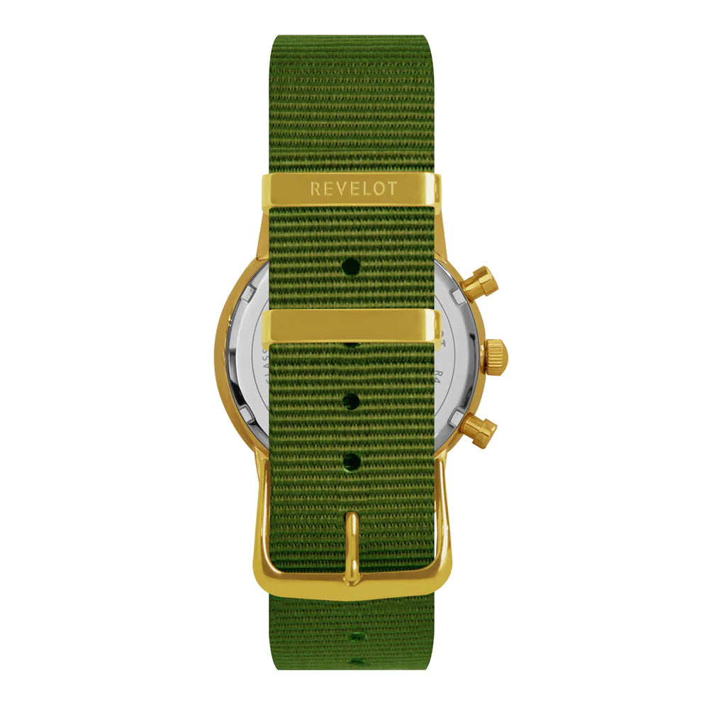 R4 Chrono Women Classic Metallic Green/Gold/Gold