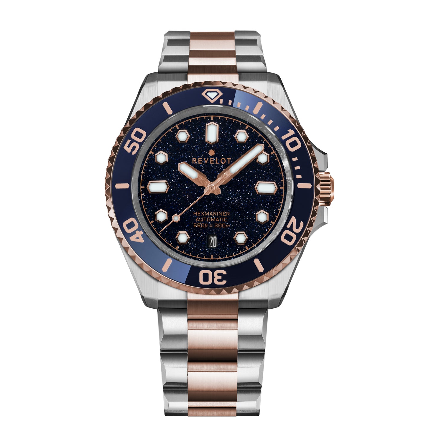 R11 Blue Aventurine Bicolor Steel