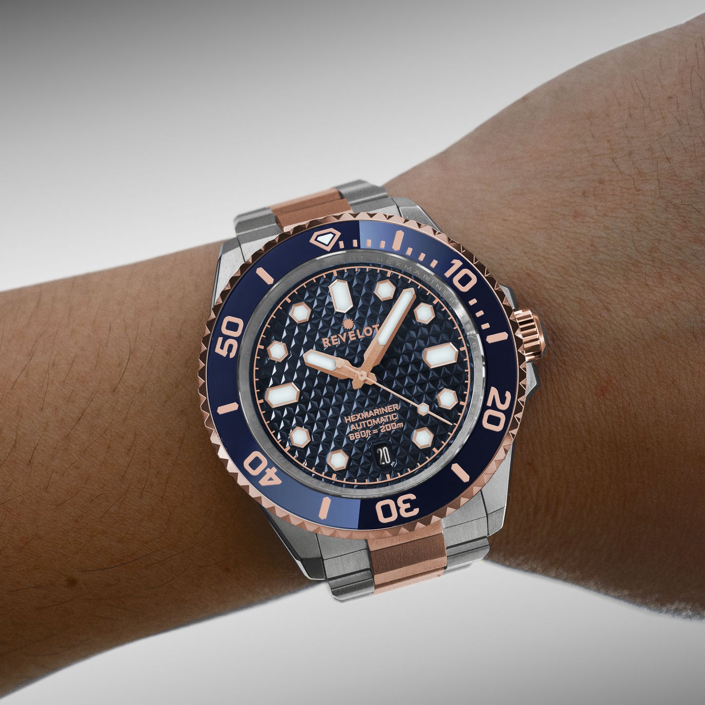 R11 Storm Rose Bicolor Steel