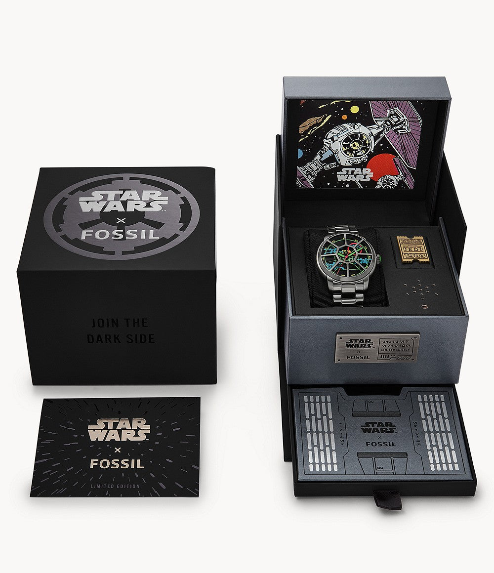 Limited Edition Star Wars™ TIE Fighter Stainless Steel Watch