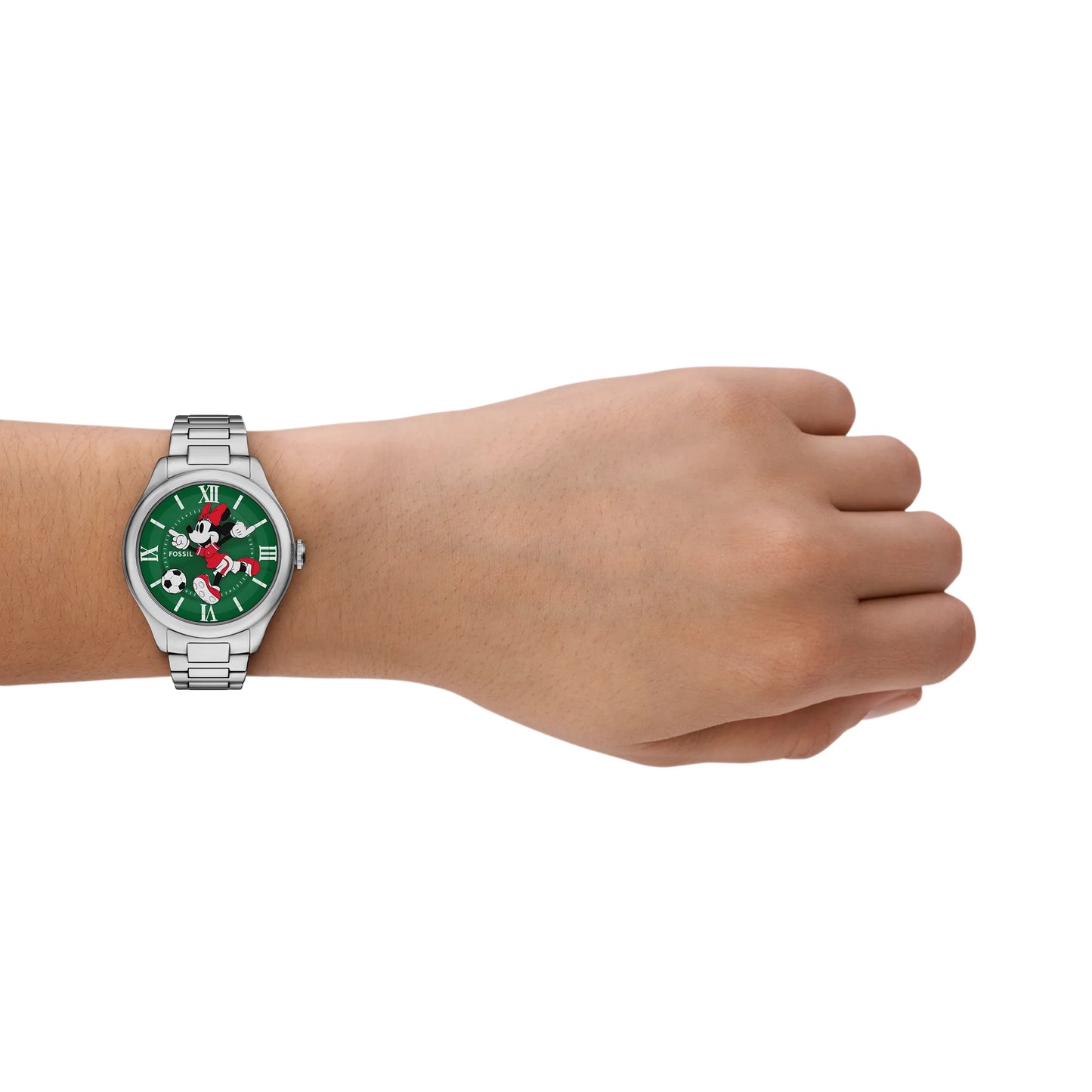 Disney x Fossil Limited-Edition Minnie Mouse Soccer Watch