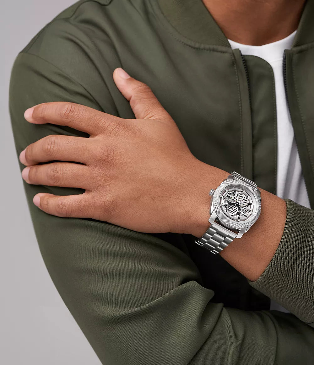 Machine Automatic Stainless Steel Watch