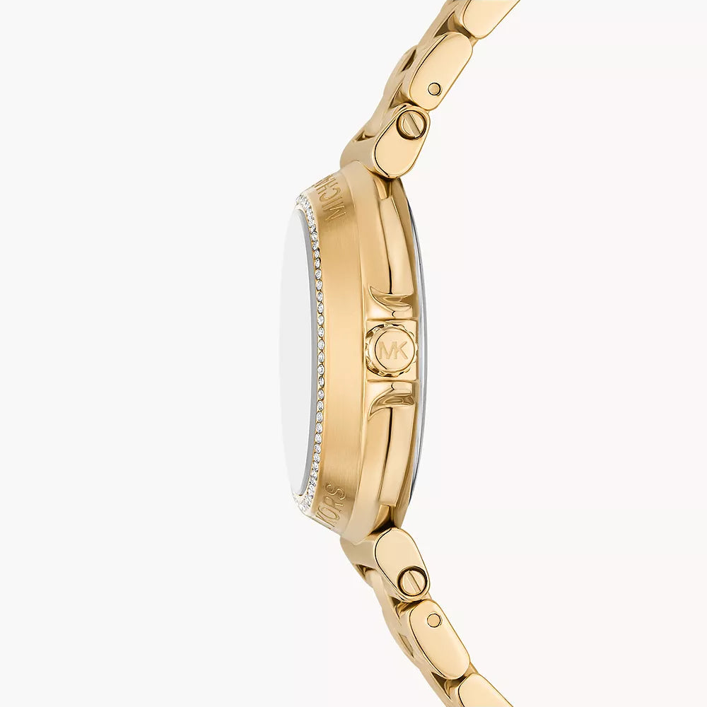 Maren Three-Hand Gold-Tone Stainless Steel Watch