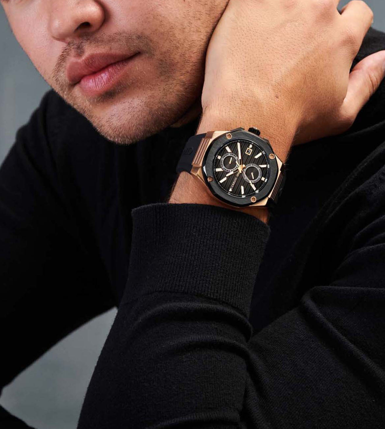 Razzuolo Men Multi-Function Watch