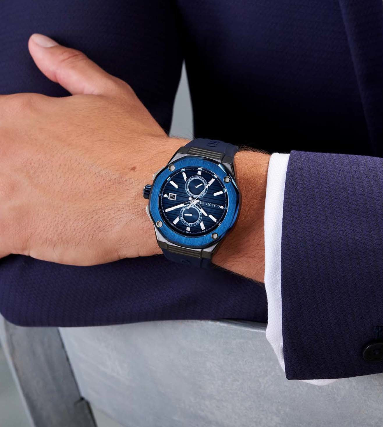 Razzuolo Men Multi-Function Watch