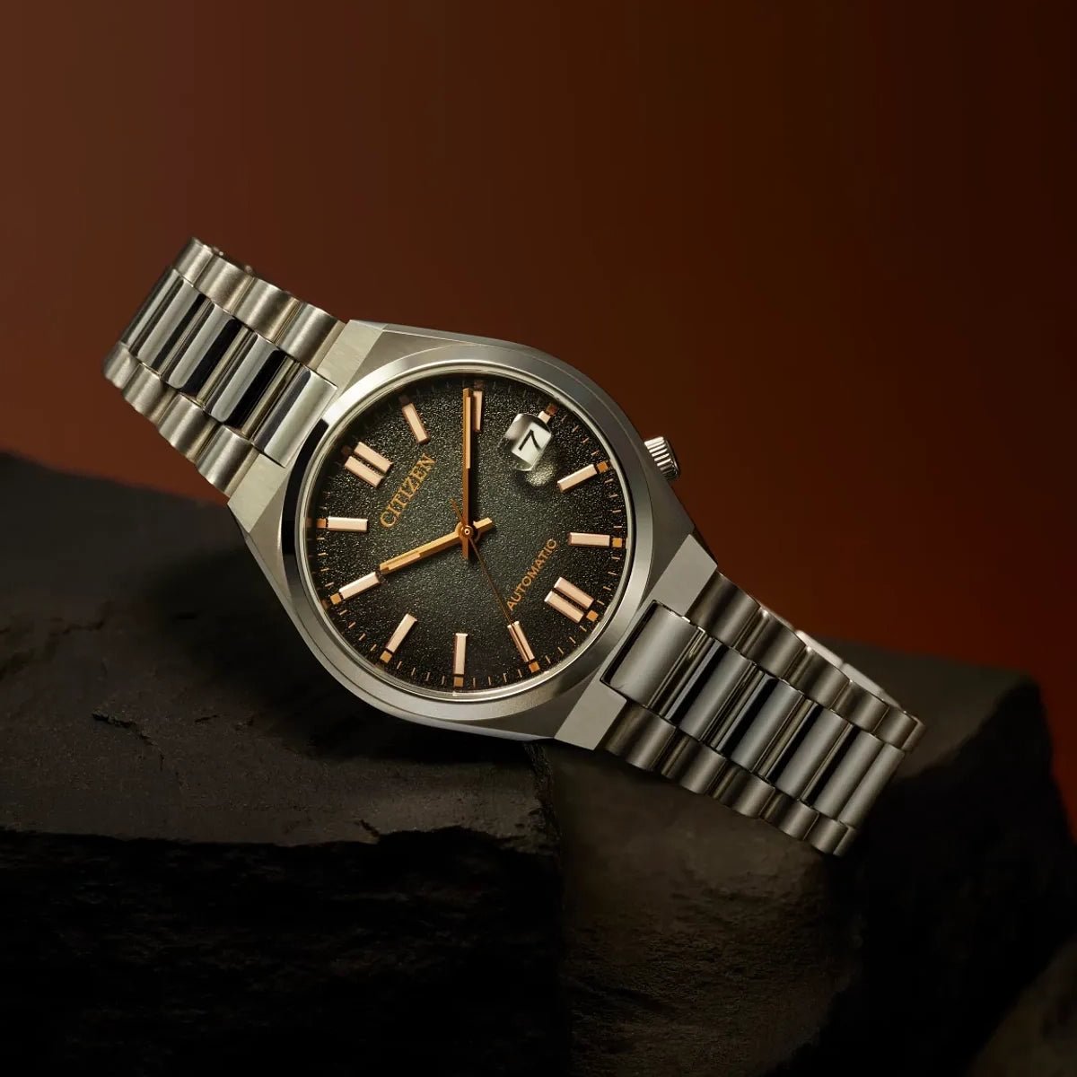 Mechanical Tsuyosa 37mm Unisex Watch NJ0200-50E
