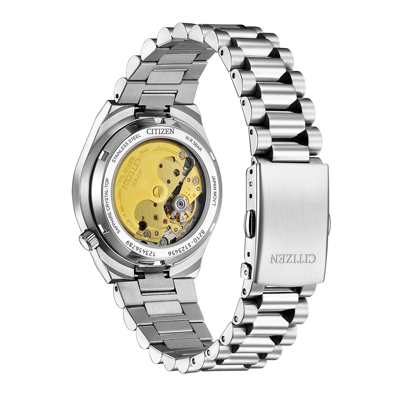Mechanical Tsuyosa 37mm Unisex Watch NJ0200-50L