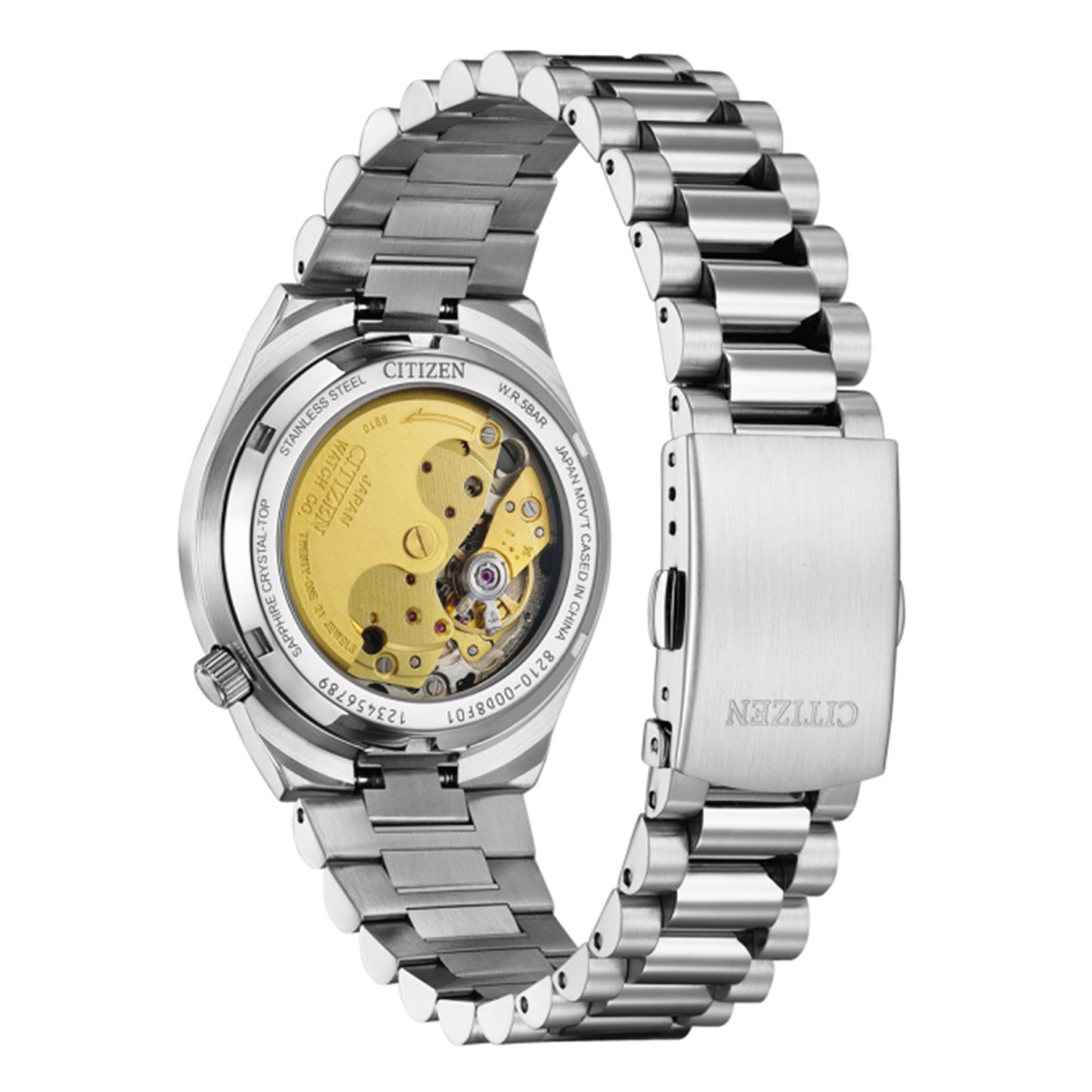 Mechanical Tsuyosa 37mm Unisex Watch NJ0200-50E