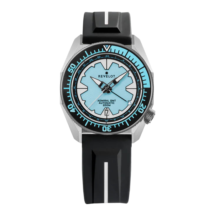 R10 Admiral GMT Glacier Luminova Steel
