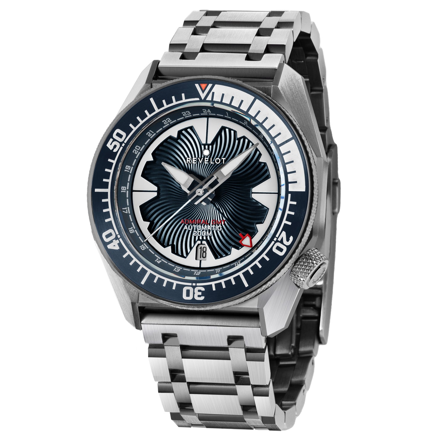 R10 Admiral GMT Storm Steel