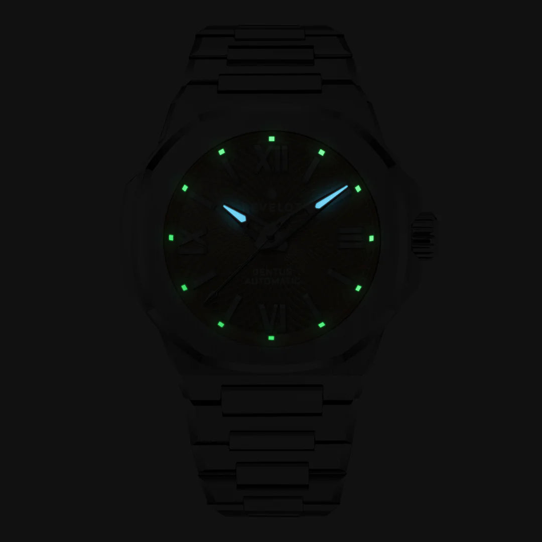 Gentus 40MM Champagne Steel (Automatic)