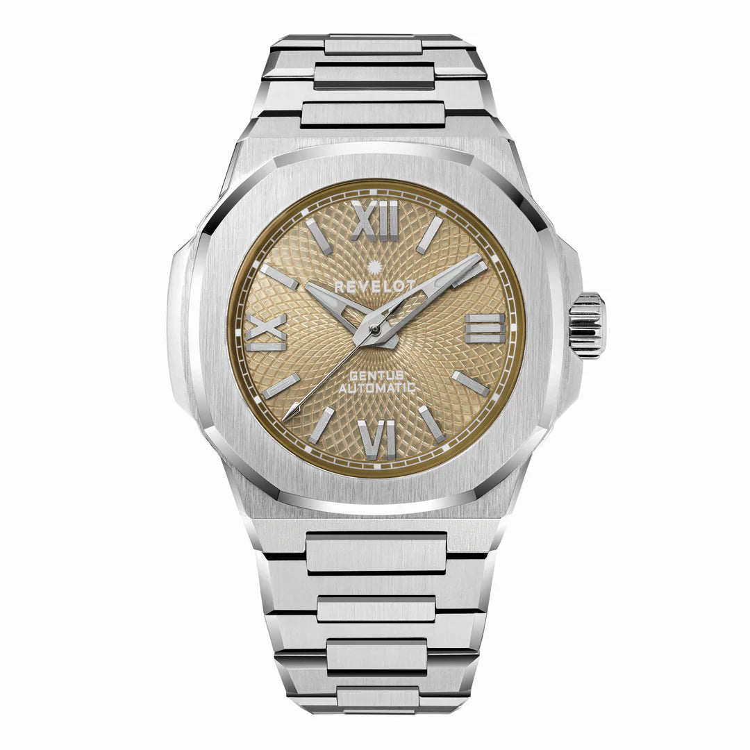 Gentus 40MM Champagne Steel (Automatic)