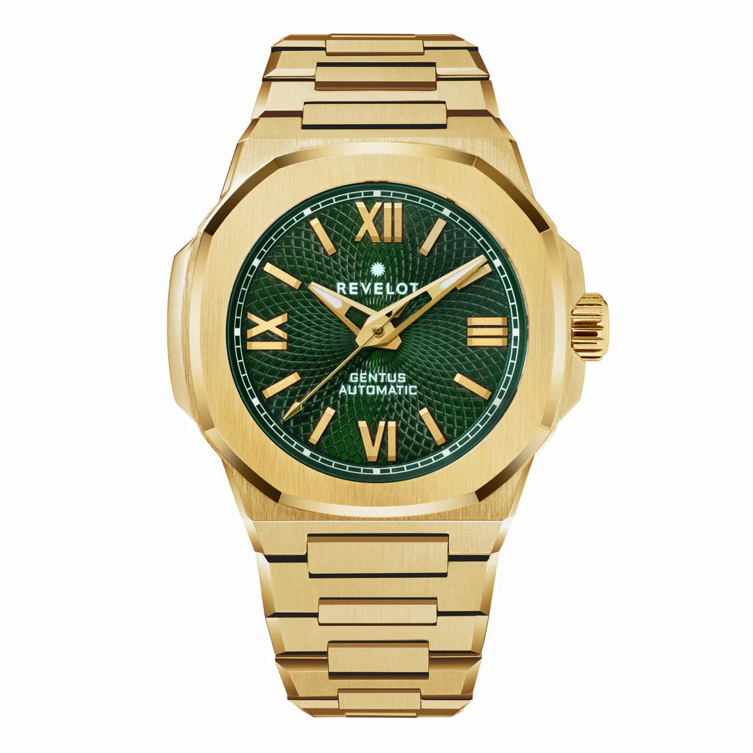 Gentus 40MM Forest Gold Steel (Automatic)