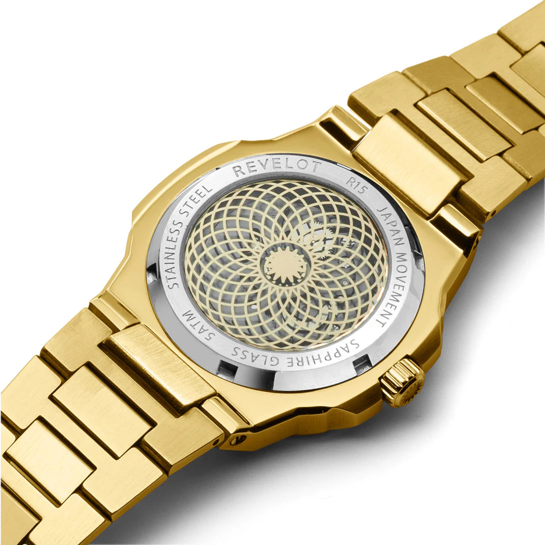 Gentus 40MM Forest Gold Steel (Automatic)