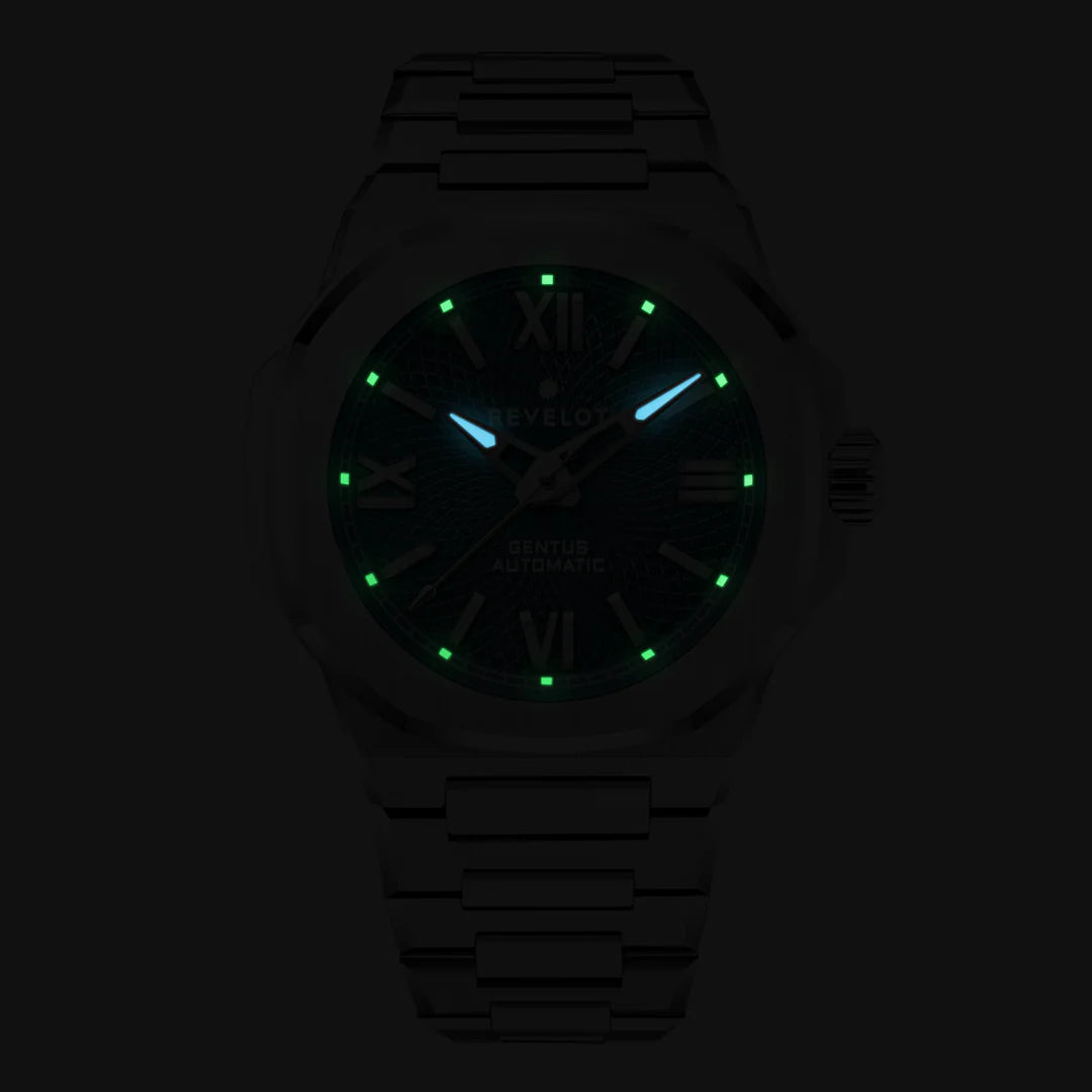 Gentus 40MM Teal Steel (Automatic)