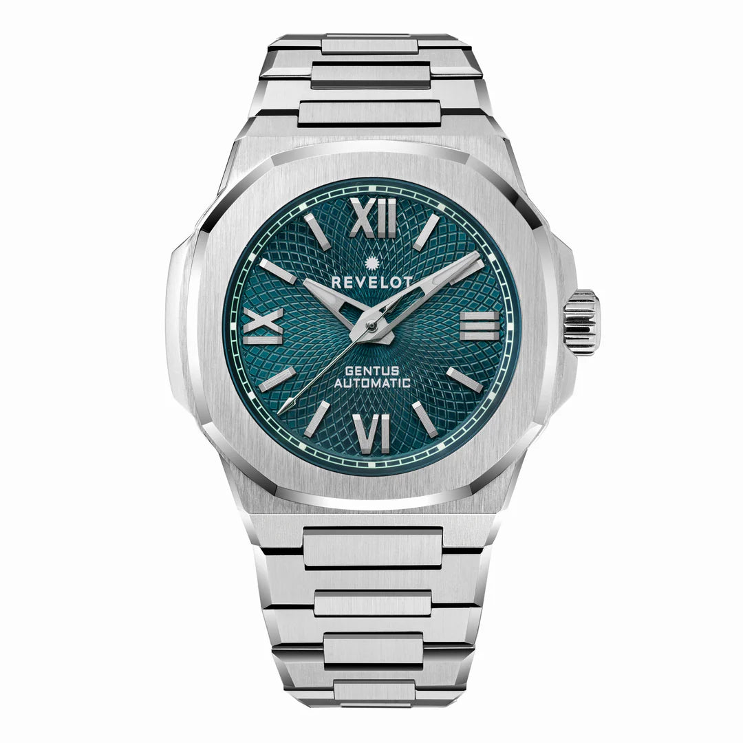 Gentus 40MM Teal Steel (Automatic)