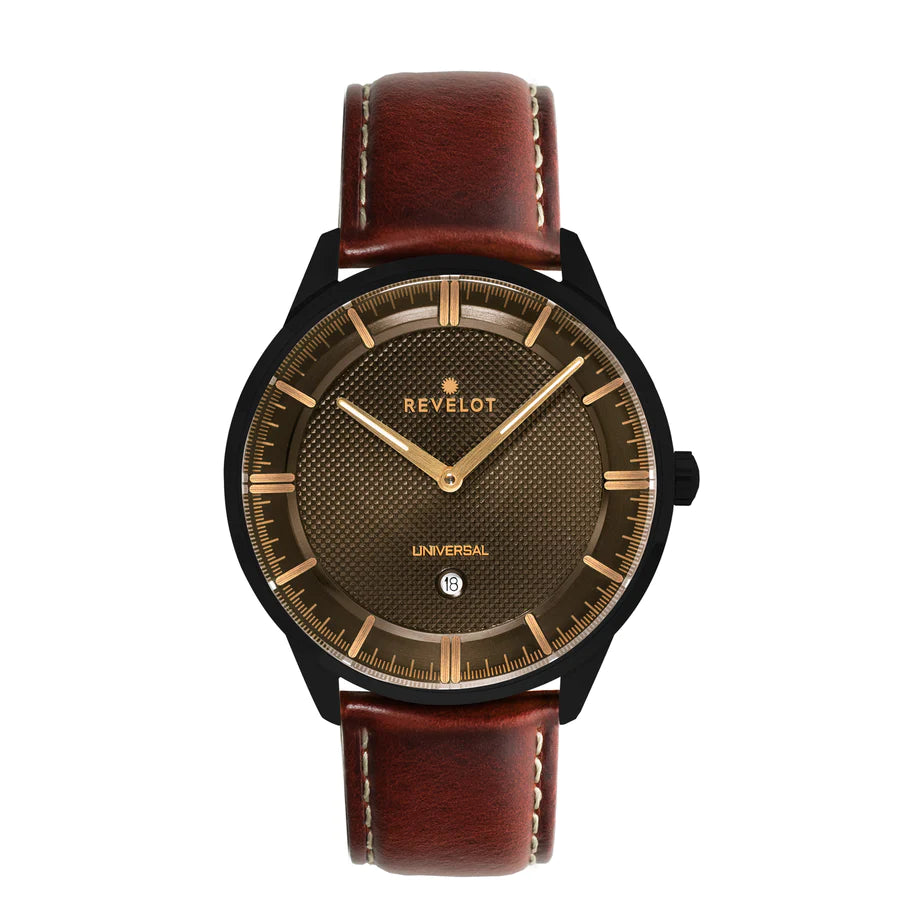 Universal 40mm Coffee Black Steel