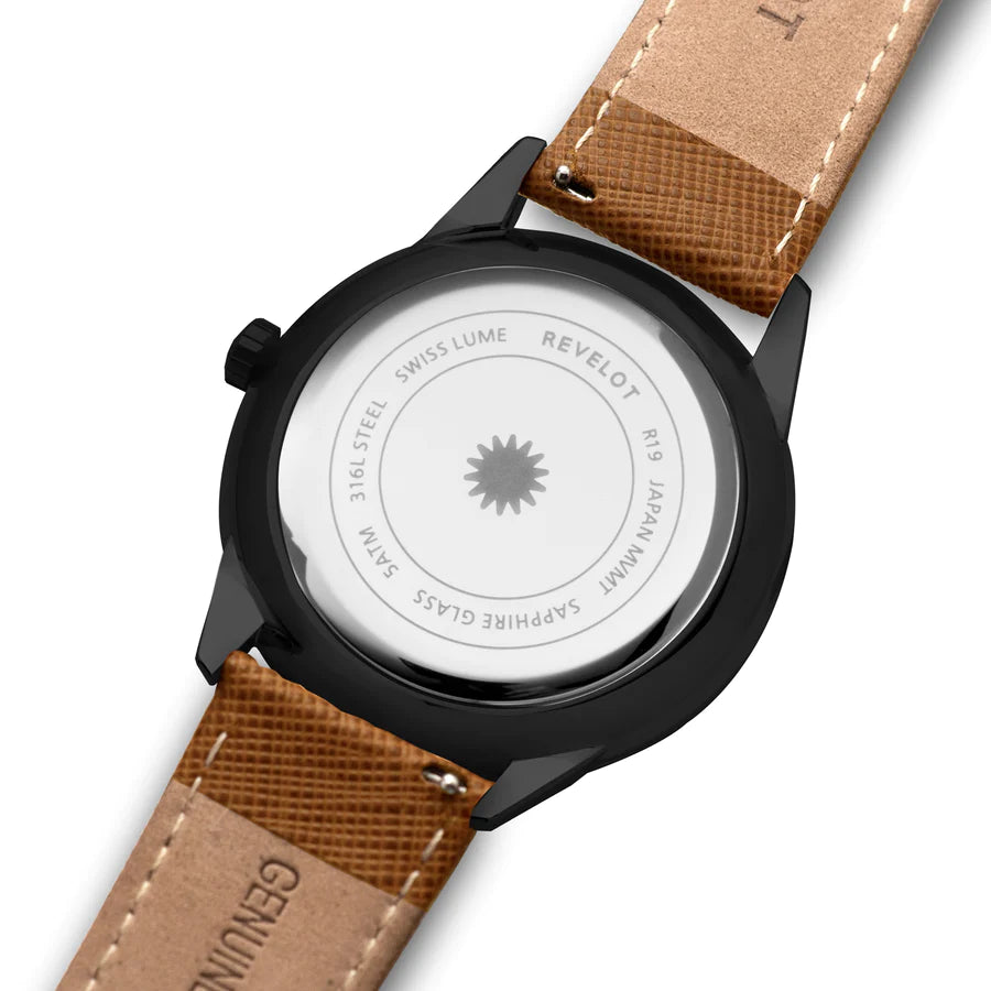 Universal 36mm Coffee Black Steel