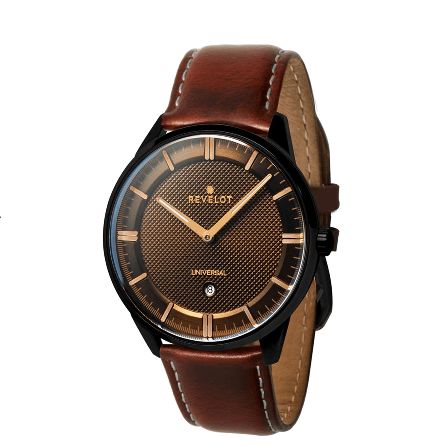 Universal 40mm Coffee Black Steel