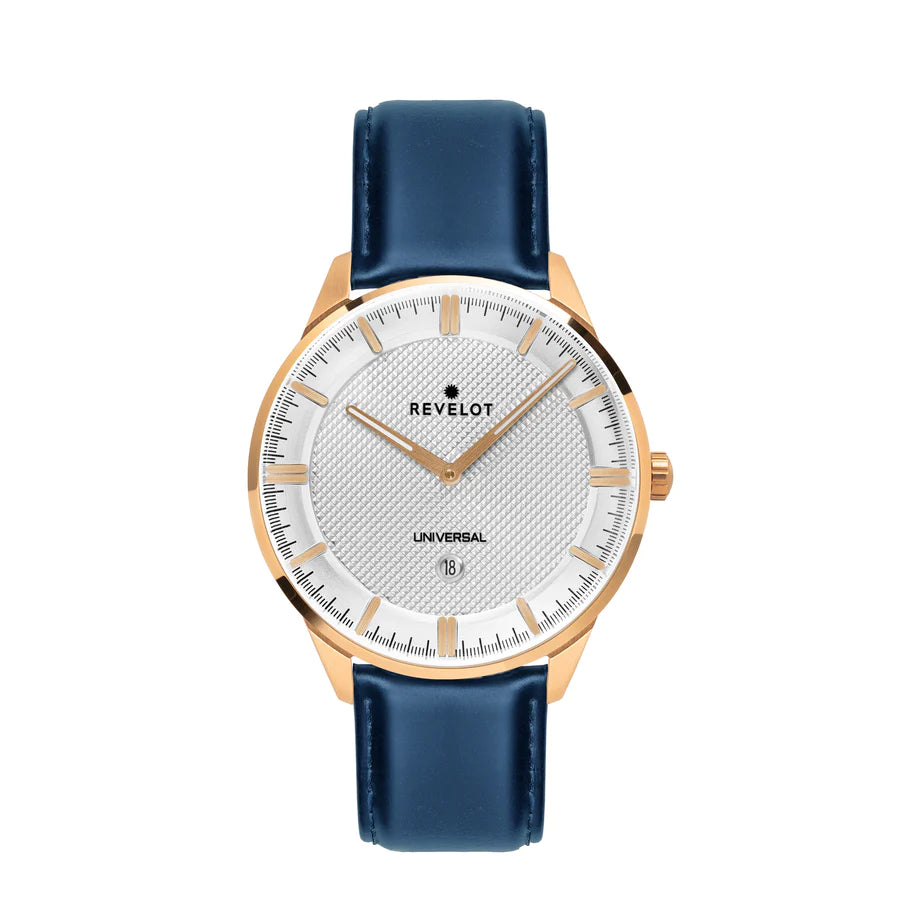 Universal 36mm White Semi-Rosegold